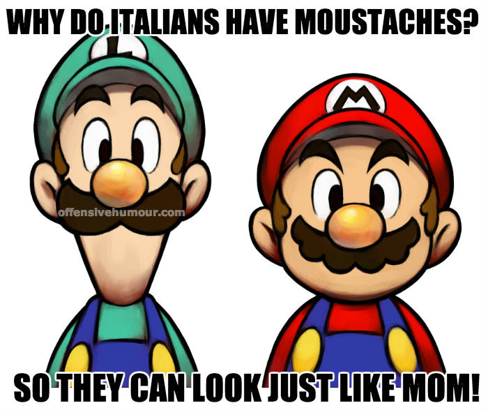 Why Italians have moustaches