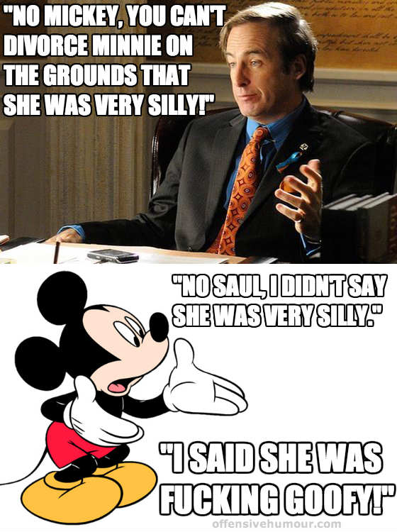 Mickey called Saul