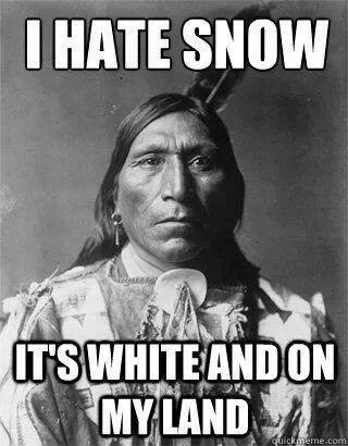 Why indians hate snow