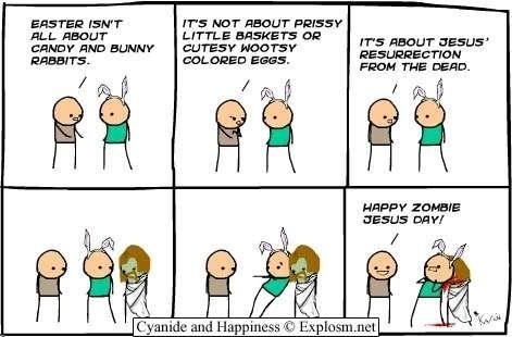Cyanide and Happiness - Zombie Jesus