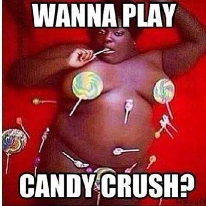 Playing Candy Crush