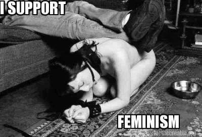 Supporting feminism