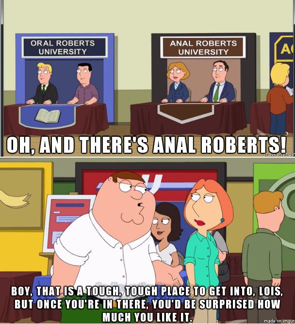 Family Guy Joke - Hard to get in