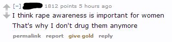 Rape awareness