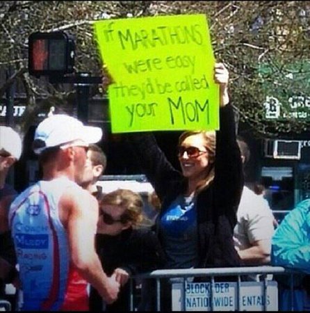 If marathons were easy