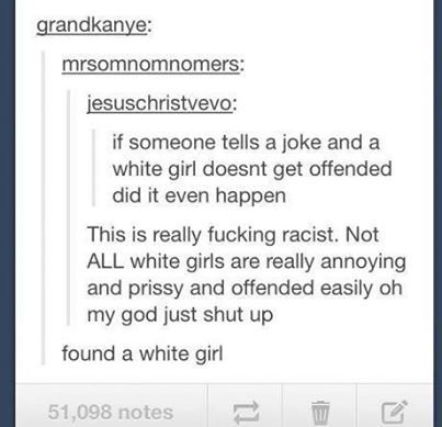 Trolling for white girls