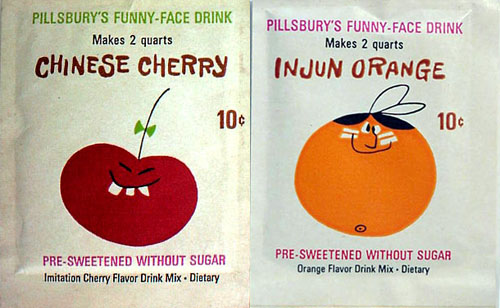 Funny face drink mix