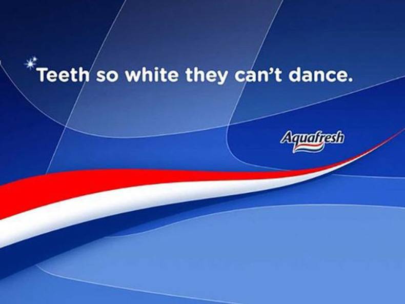 Aquafresh for white teeth