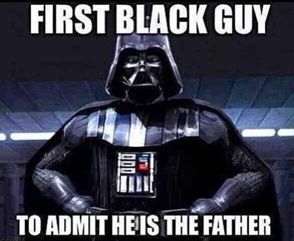 First black guy to admit it