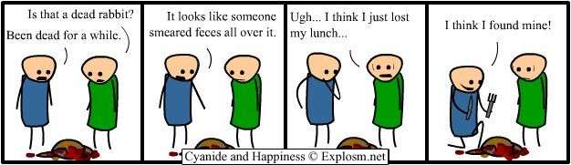 Cyanide and Happiness - Found Lunch