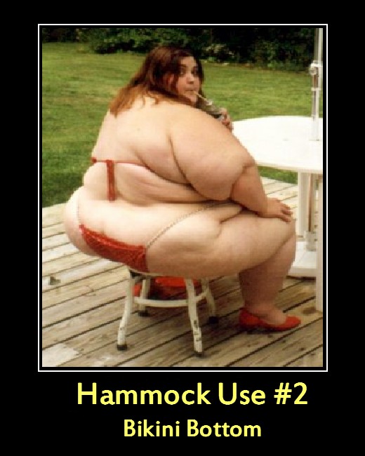 Another use for a hammock