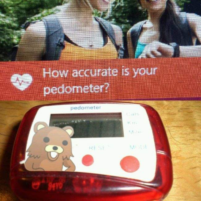 How accurate is your pedometer