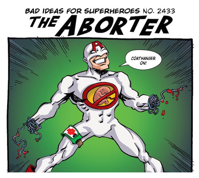 Bad idea superhero