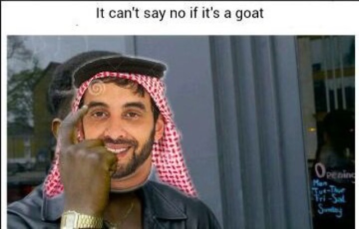 Goats can't say no
